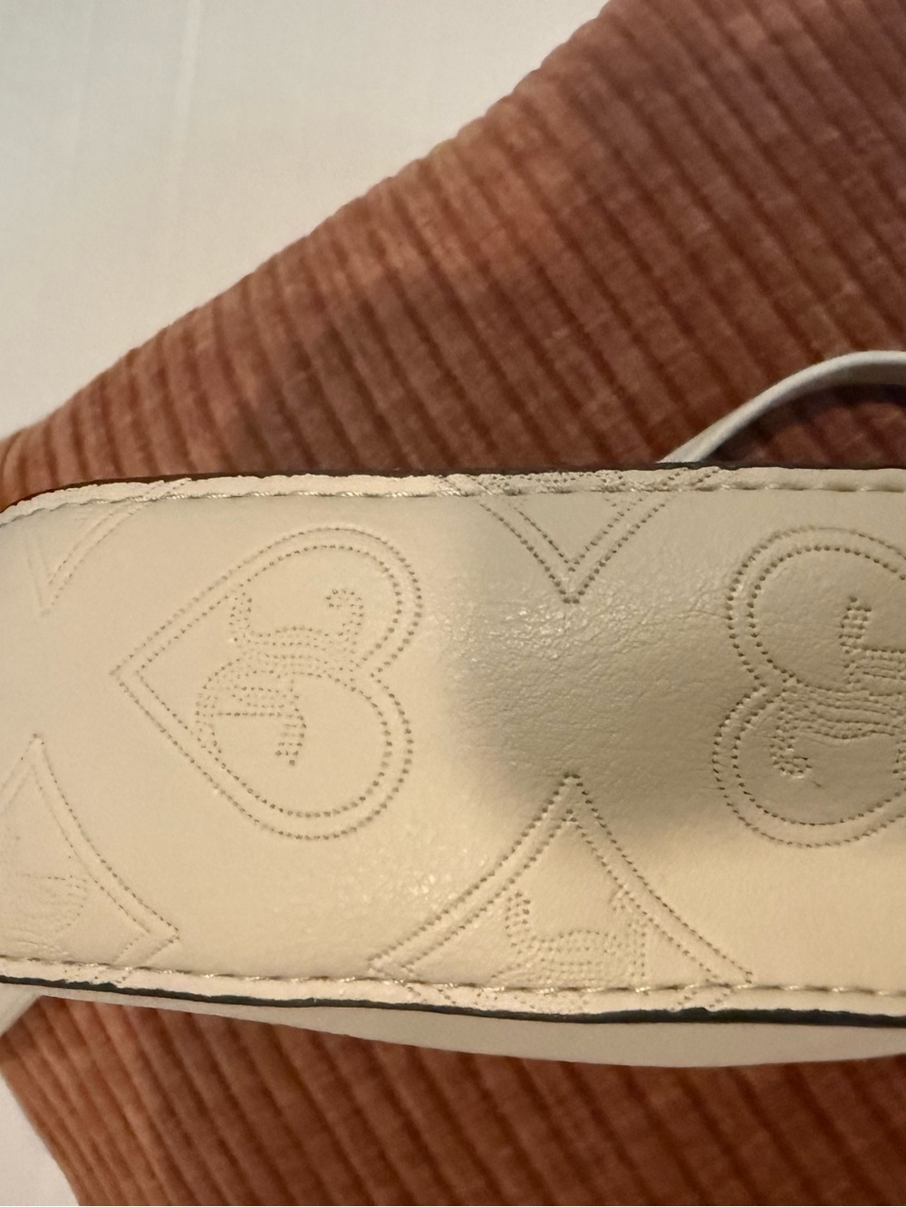 Juicy Couture Cream Mini Top-Handle Crossbody with Gold Hardware - Picture 9 of 14
